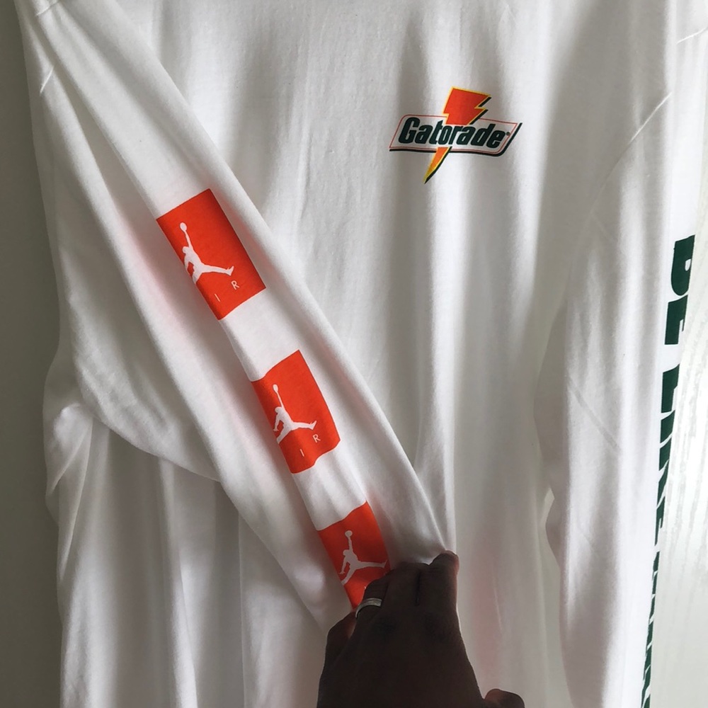 Gatorade Jordan long sleeve shirt.